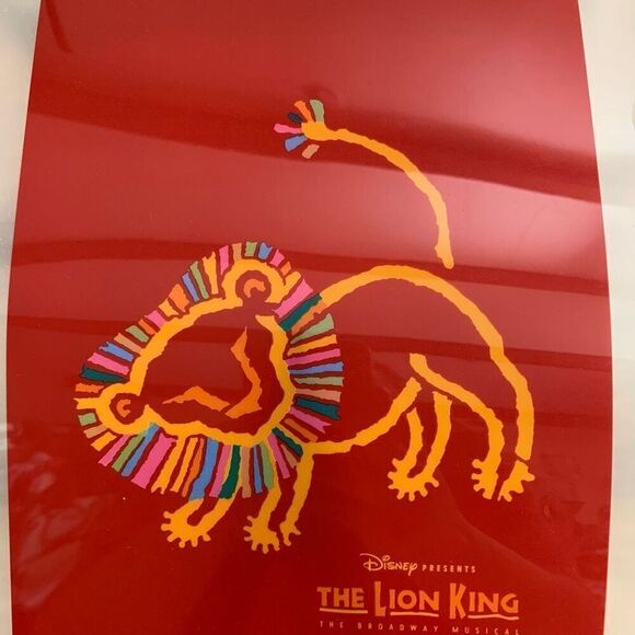 Vintage Disney’s the Lion King on broadway souvenir folders set of 2 - Picture 3 of 12